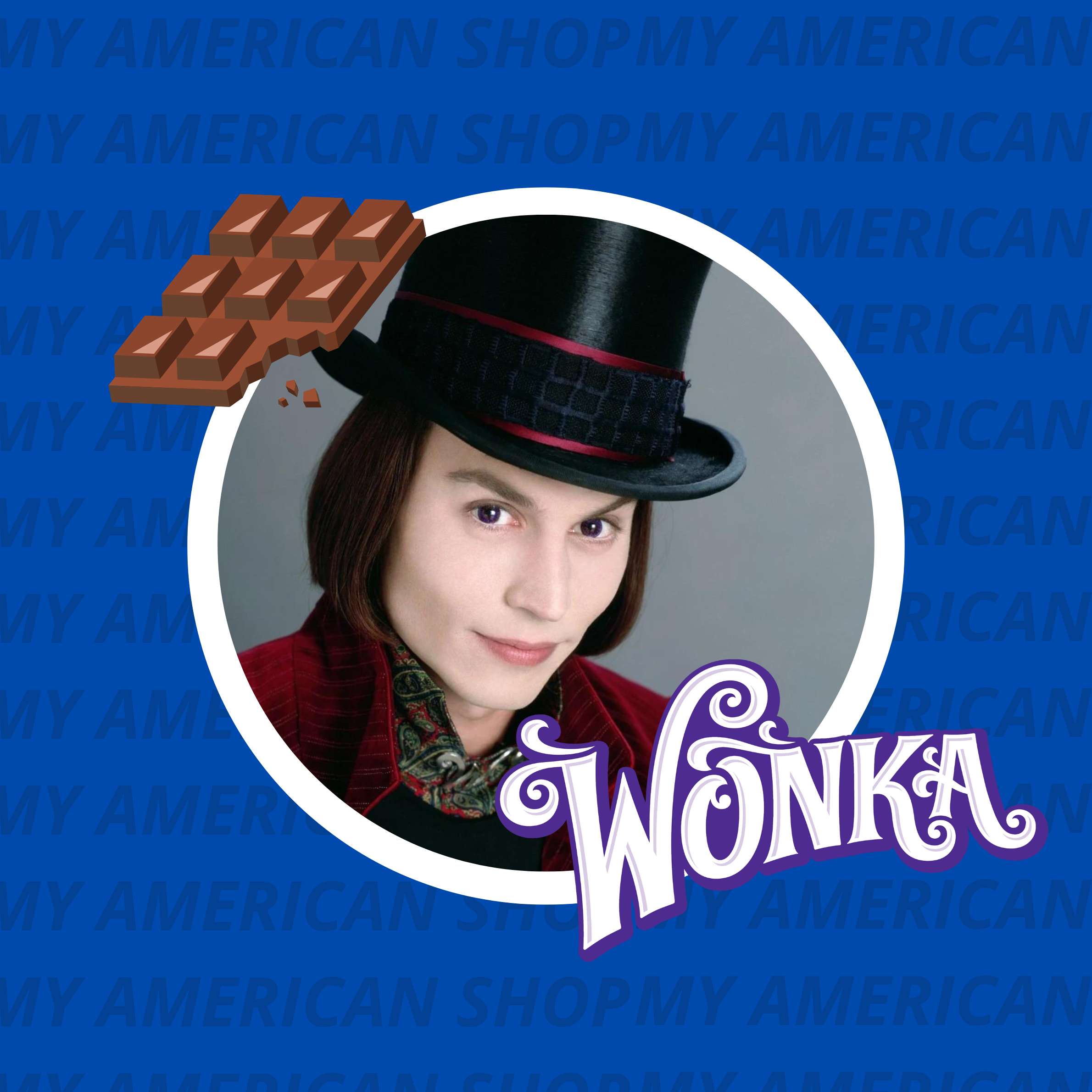 Willy Wonka Charlie et la Chocolaterie Personnages imprimables