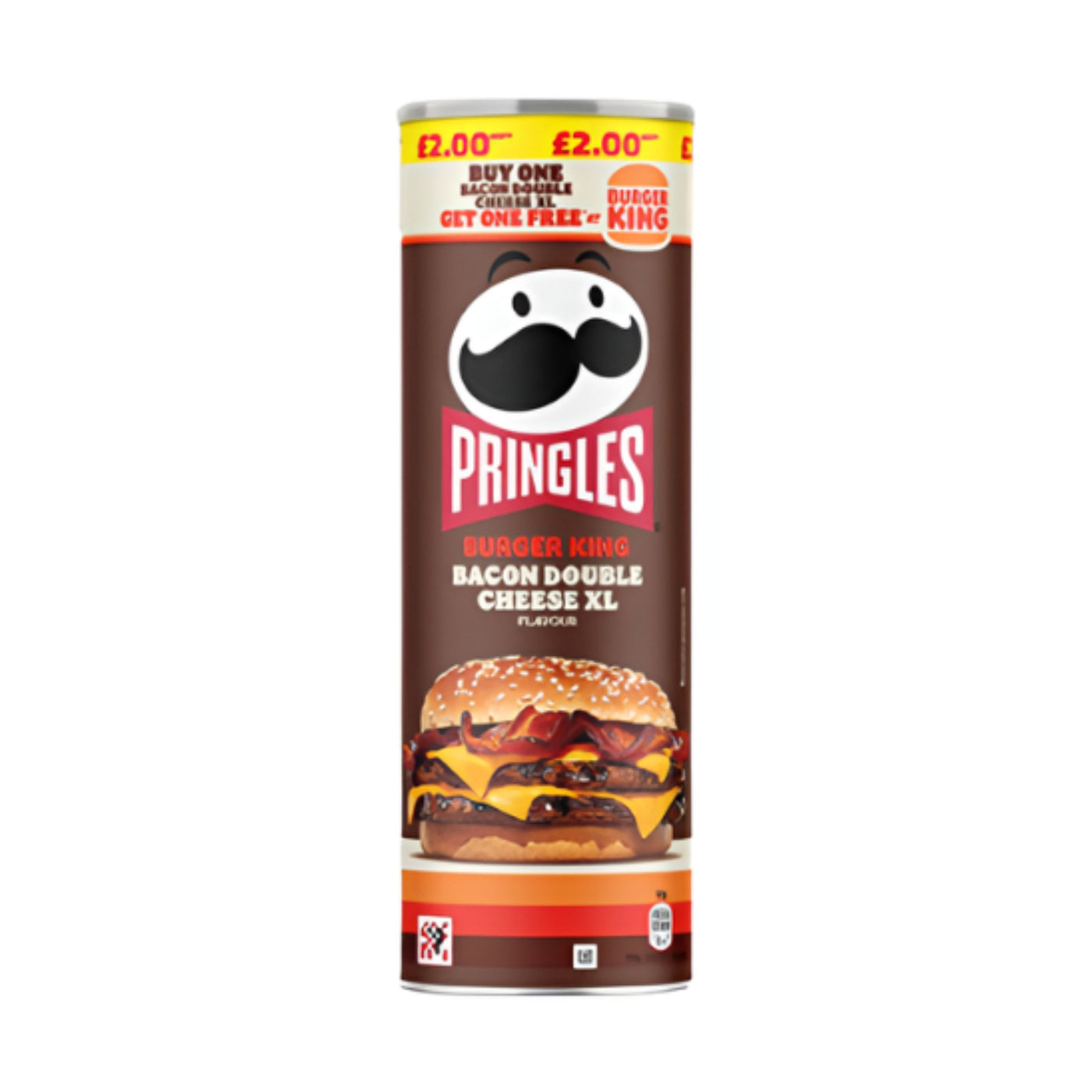 Pringles Burger King Bacon Double Cheese XL - My American Shop