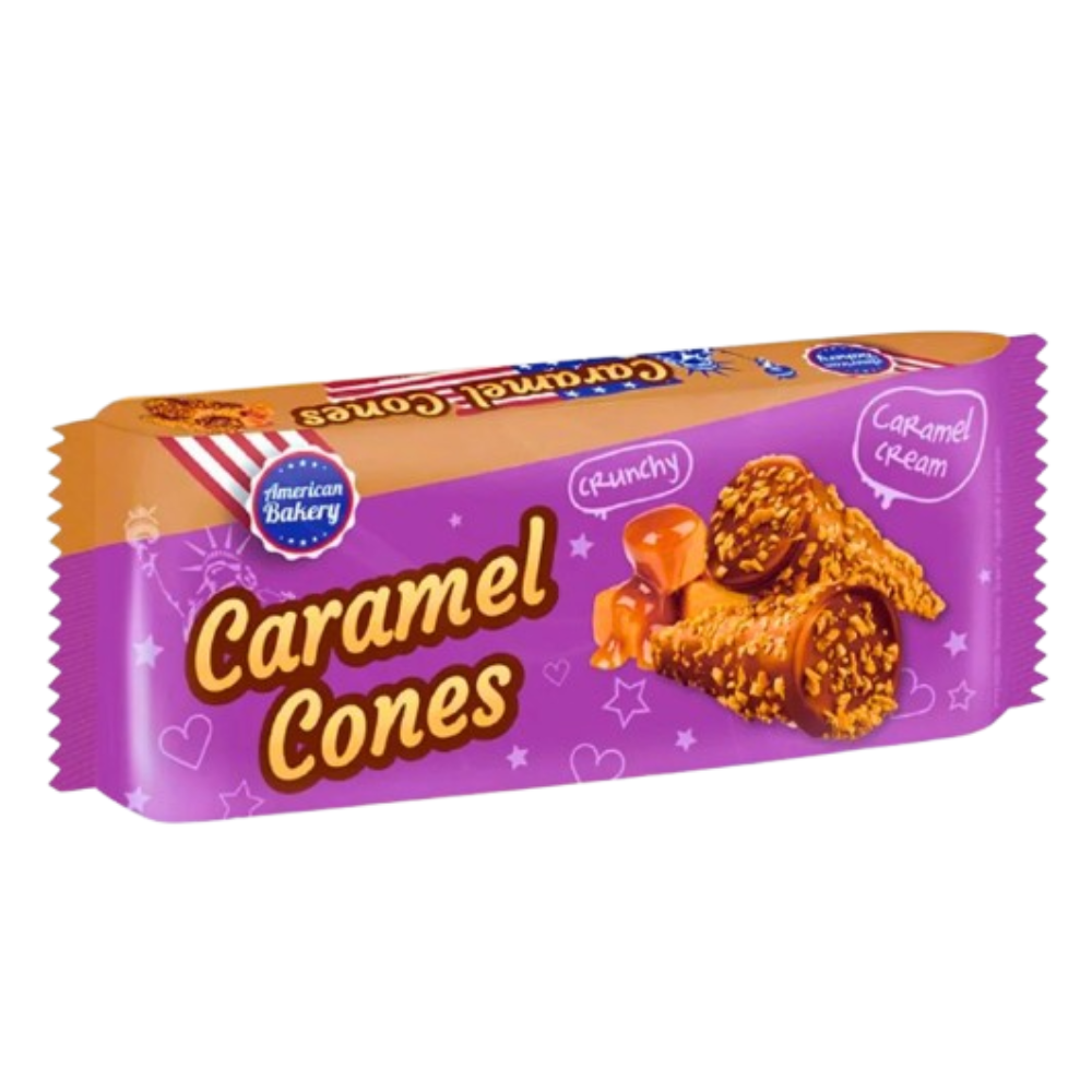 American Bakery Cones Caramel - My American Shop