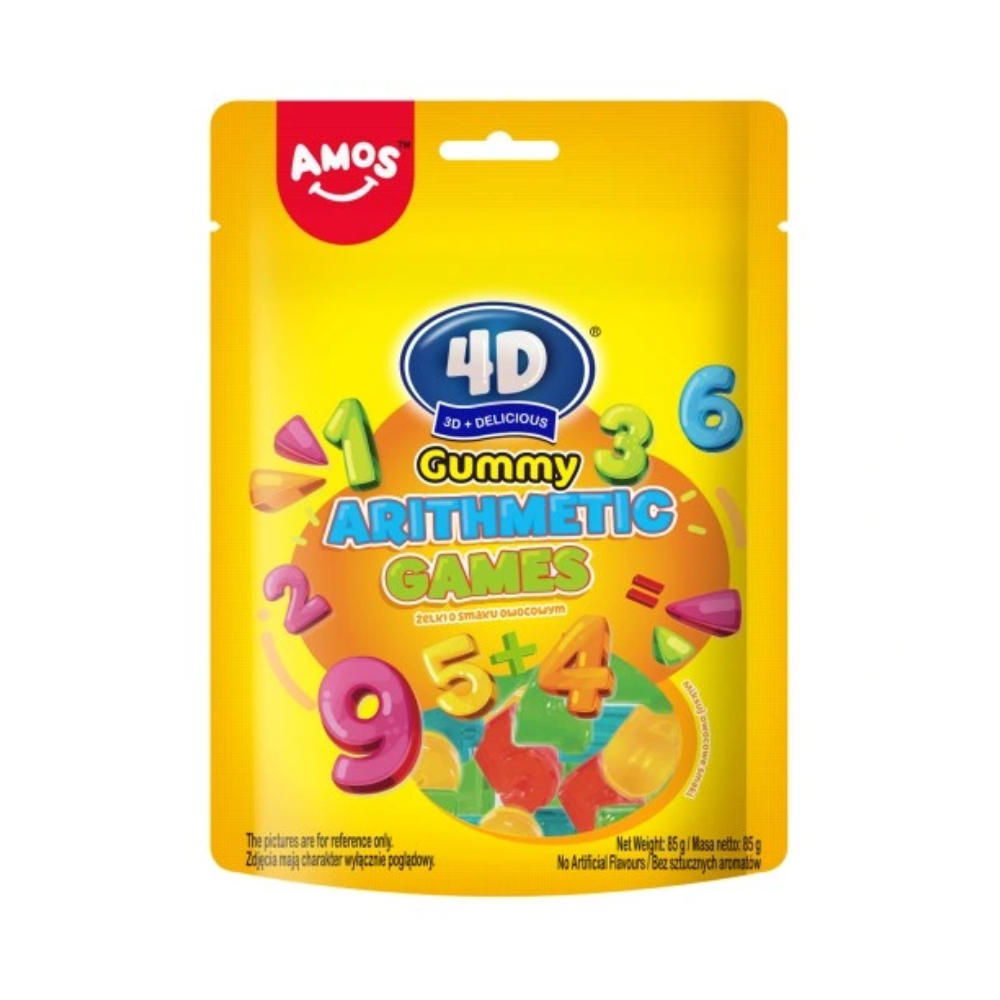 Amos 4D Gummy Arithmetic Games - My American Shop