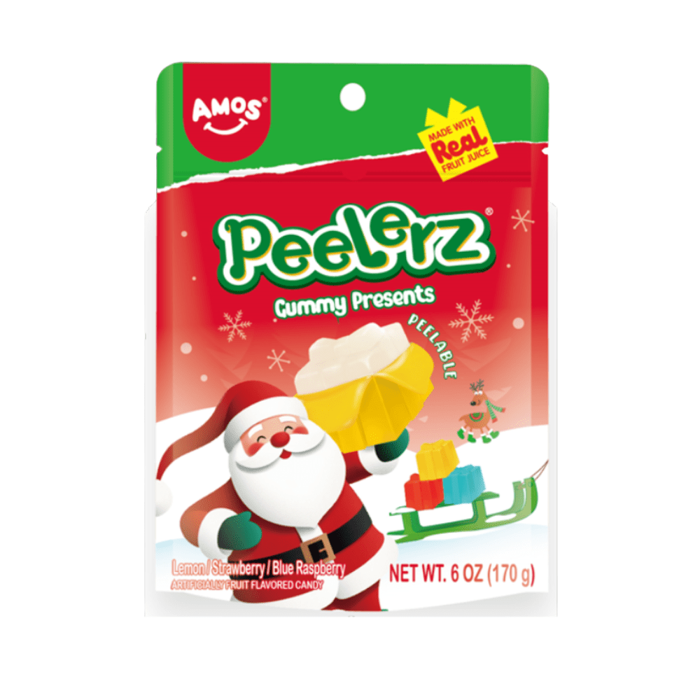 Amos Peelerz Gummy Christmas Presents - My American Shop