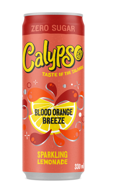 Calypso Sparkling Lemonade Blood Orange Breeze Zero Sugar - My American Shop