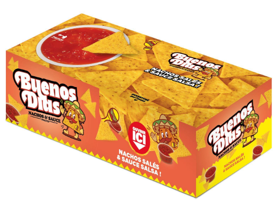 Buenos Dias Nachos Salés & Sauce Salsa - My American Shop