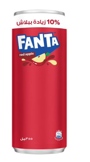Fanta Red Apple Can Egypt - My American Shop