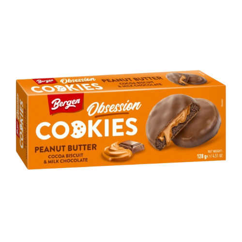 Bergen Obsession Peanut Butter Cocoa Cookies