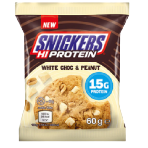 Snickers White Chocolate Protein Cookie - My American Shop