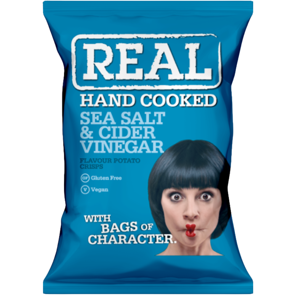 Real Crisp Sea Salt and Vinegar - My American Shop