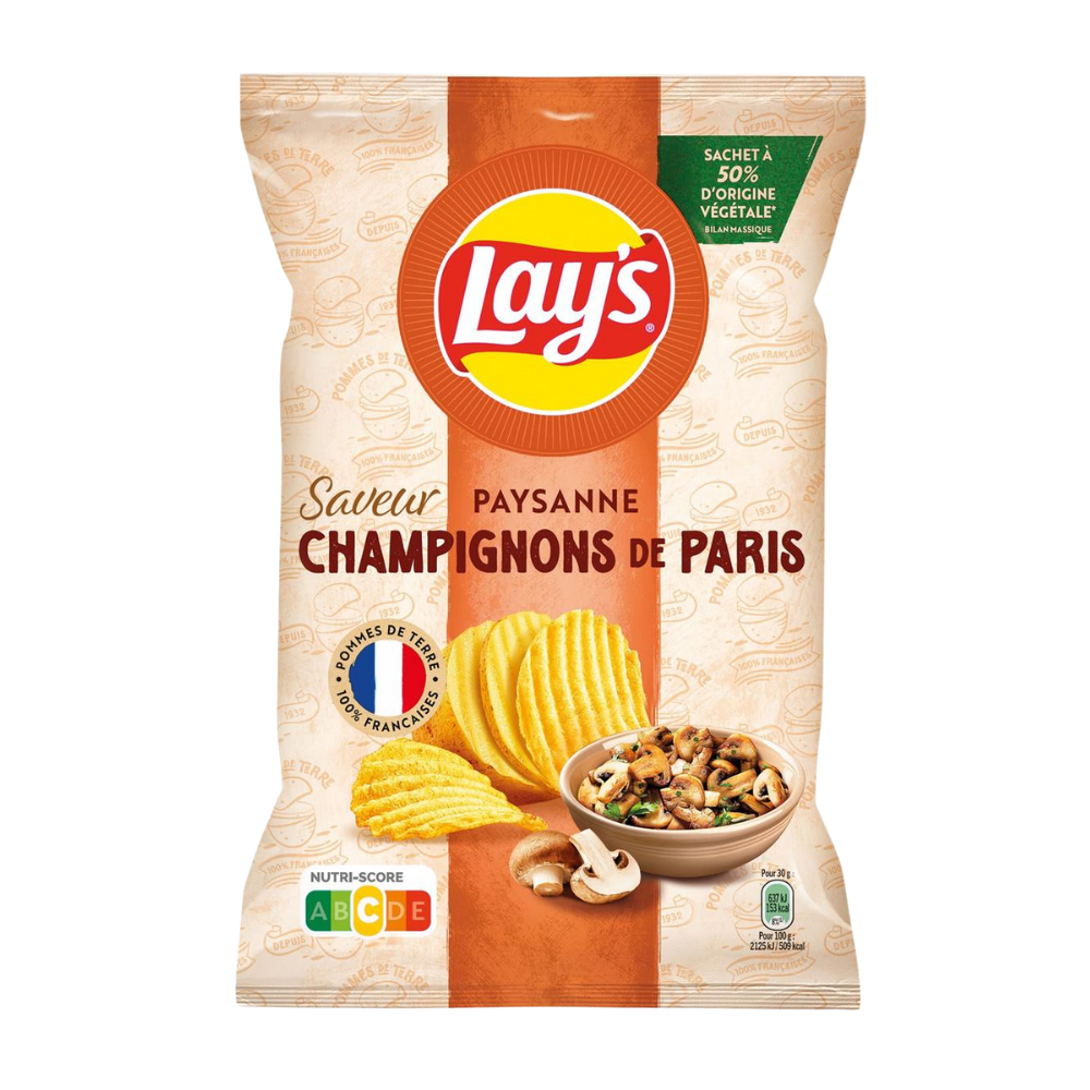 Lay's Paysanne Mushrooms from Paris