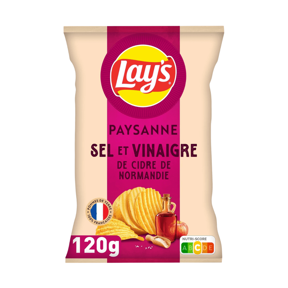 Lay's Paysanne Sea Salt & Normandy Cider Vinegar - My American Shop