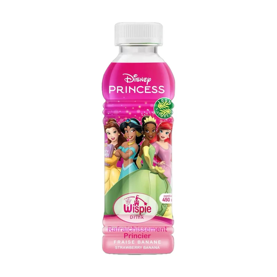 Disney Wispie Drink Princess Fraise Banane - My American Shop