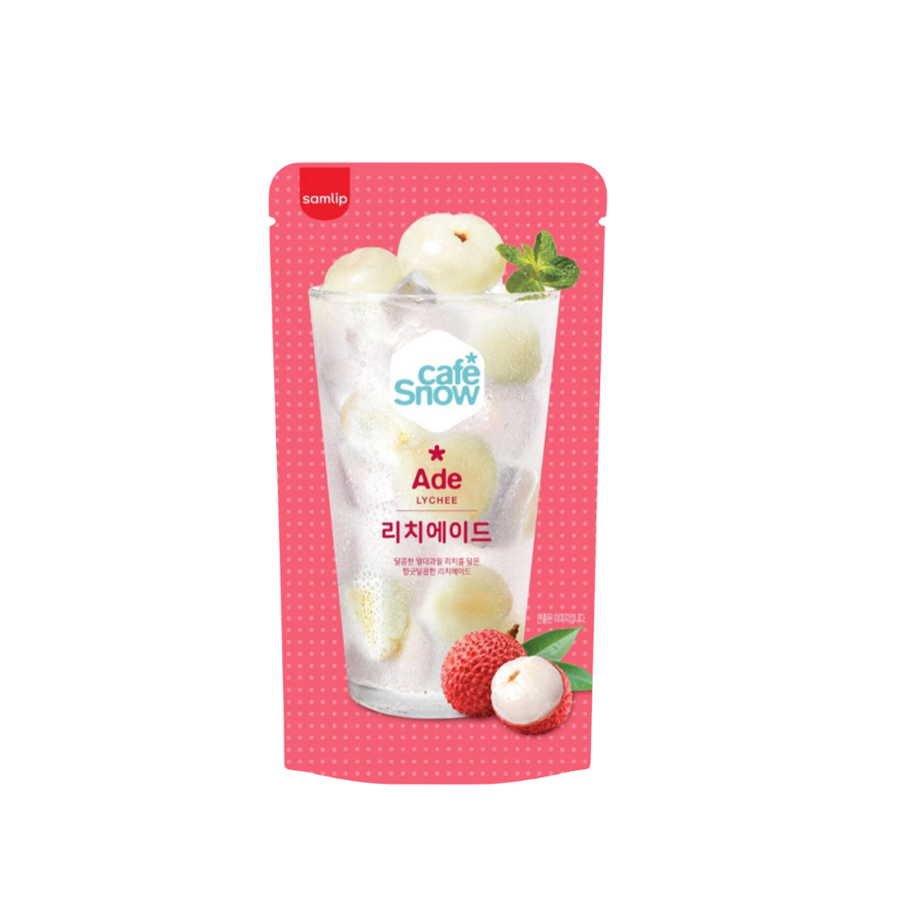 Samlip Café Snow Ade Lychee - My American Shop