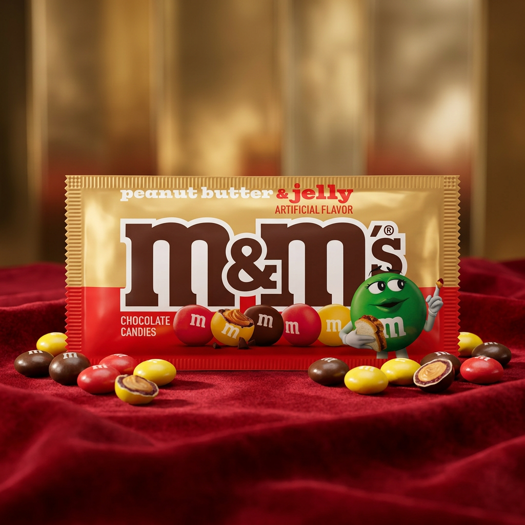 M&M's Peanut Butter & Jelly Flavor