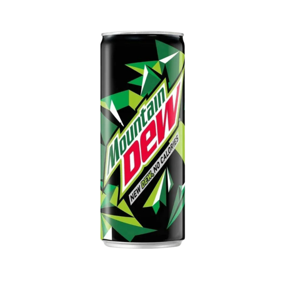 Canette Mountain Dew – disponible sur My American Shop