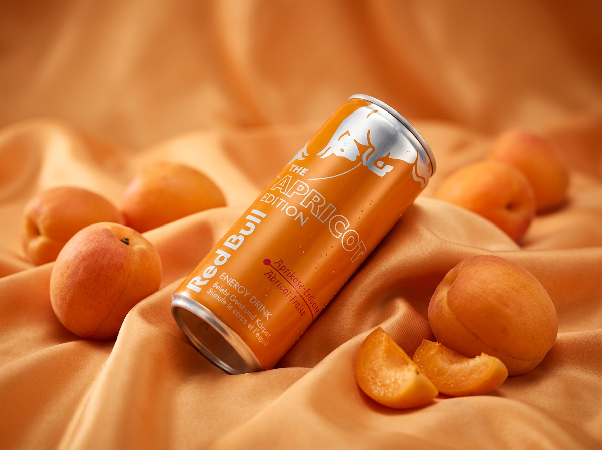 Red Bull Energy Drink The Apricot Edition Apricot & Strawberry