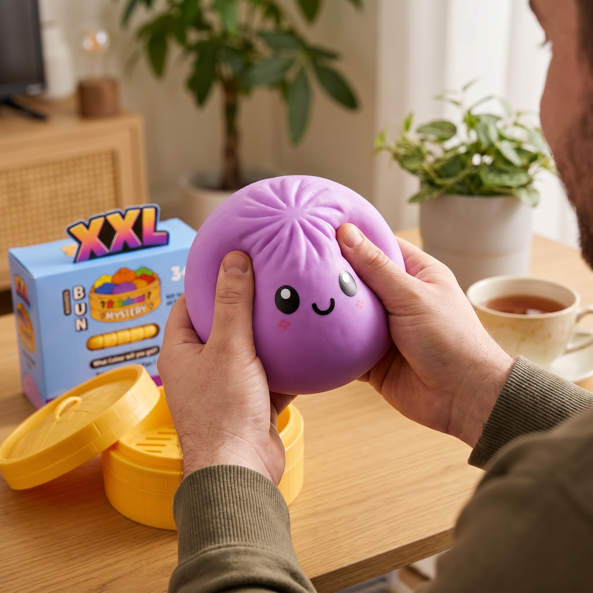 Squishy Bun Toy XL