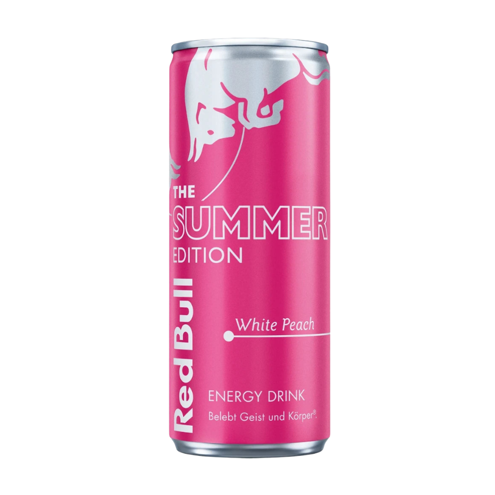 Red Bull Energy Drink The Summer Edition White Peach - My American Shop