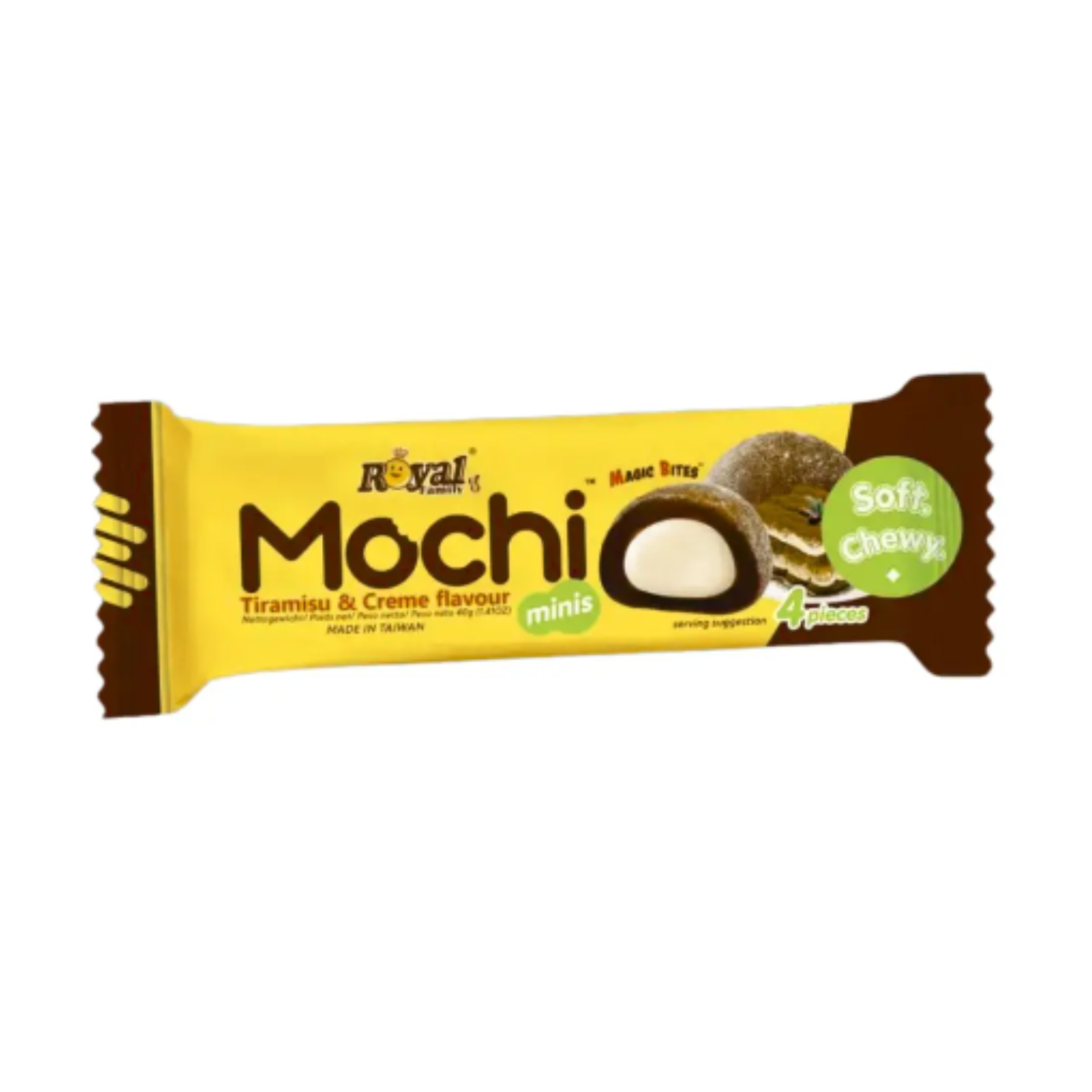 Royal Family Mochi Mini Tiramisu & Cream - My American Shop