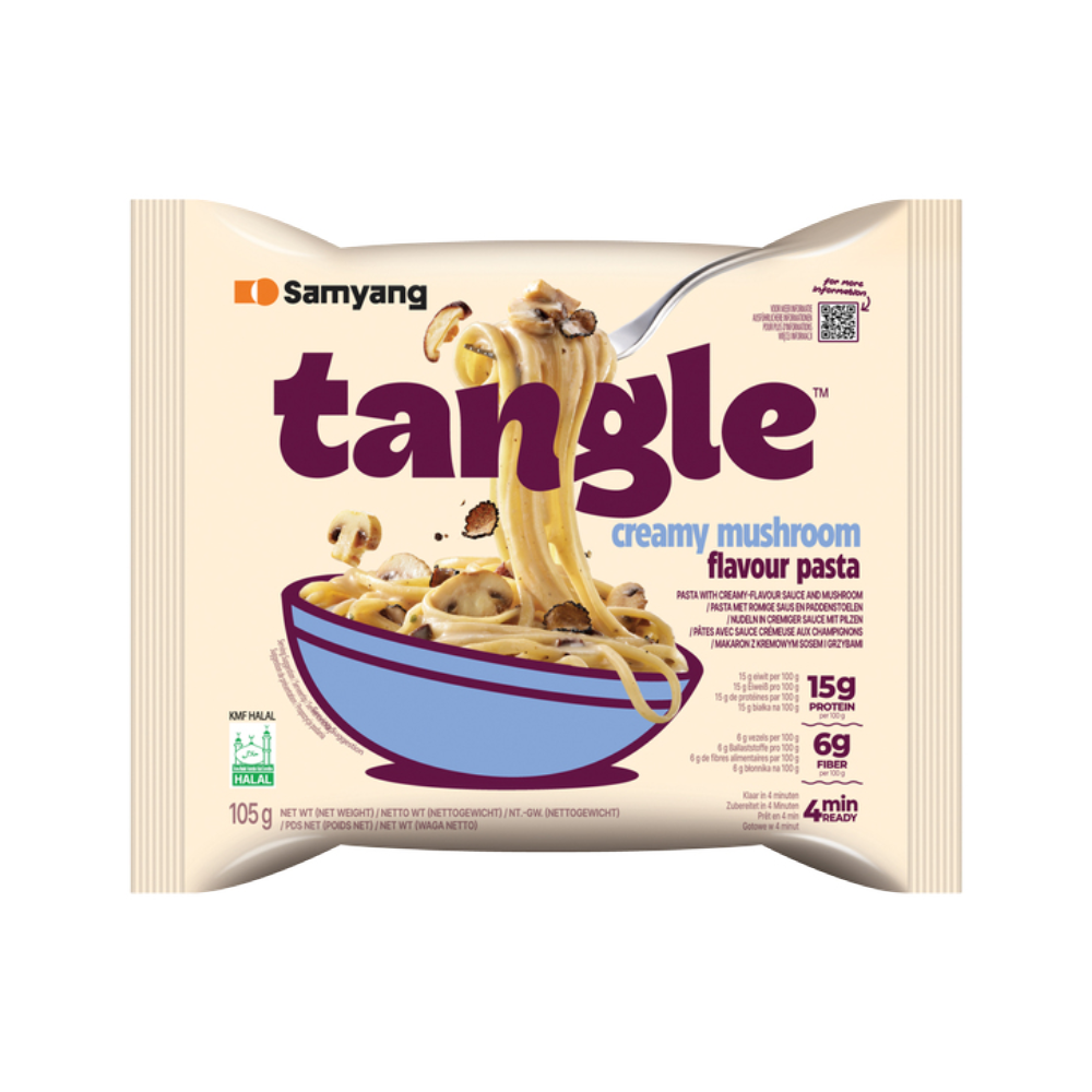 Samyang Tangle Pasta Mushroom Cream