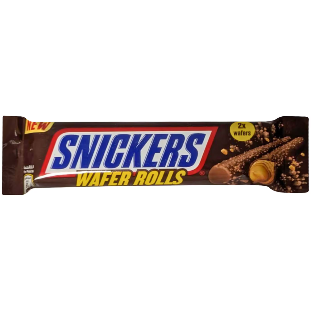 Snickers Wafer Rolls - My American Shop