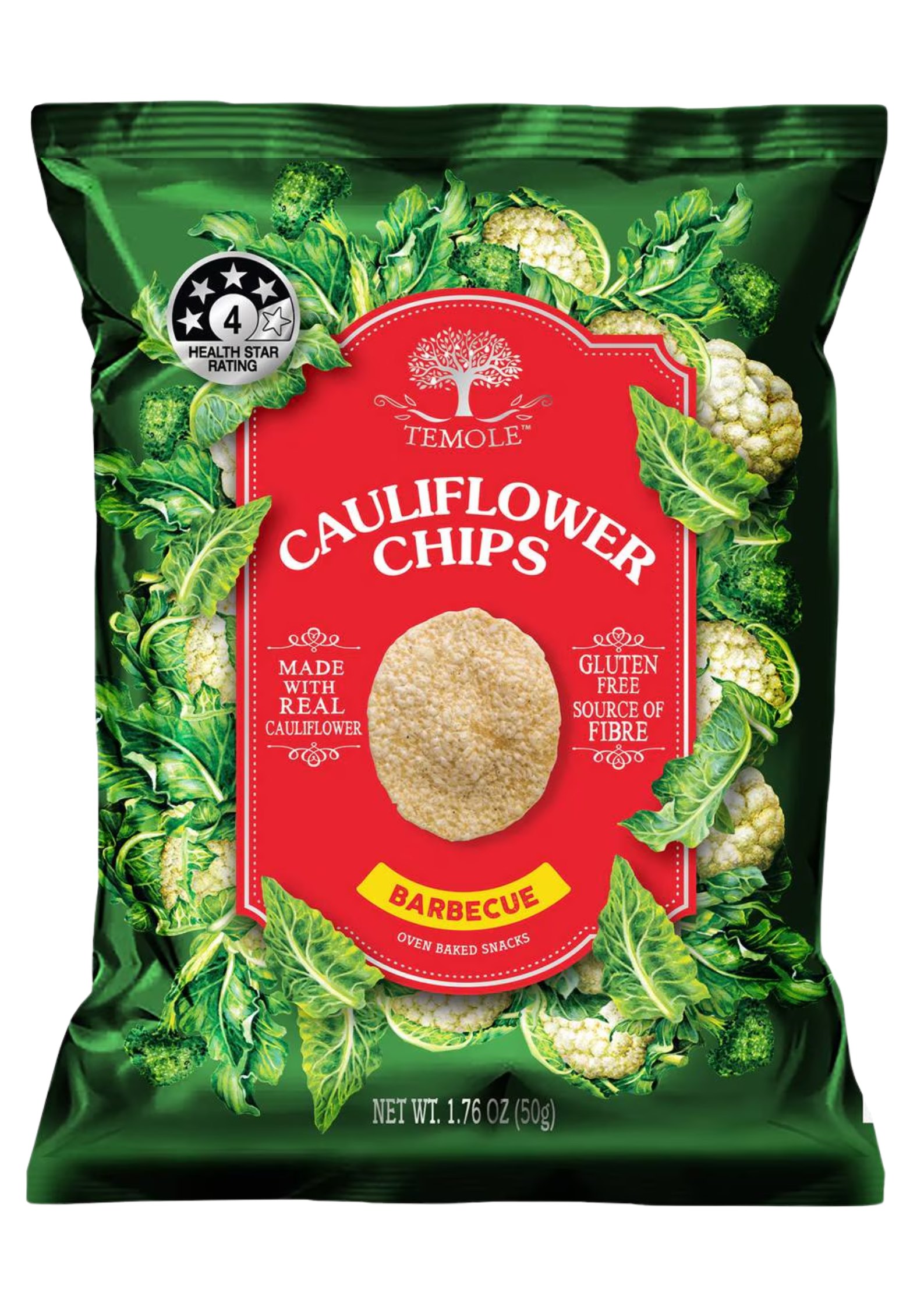 Temole Cauliflower Chips Barbecue - My American Shop