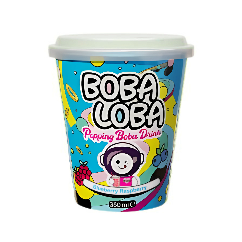 Boba Loba Blueberry & Raspberry