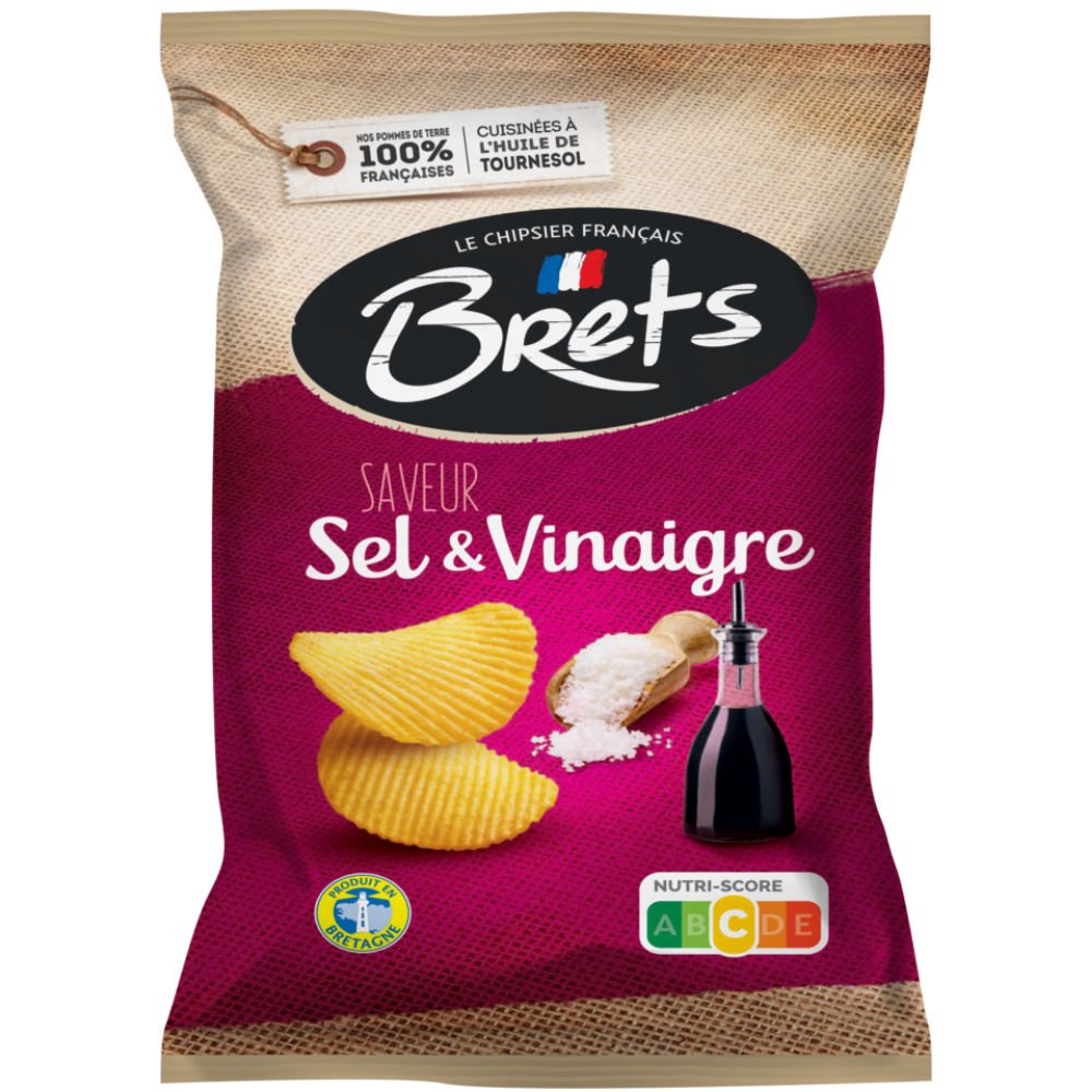 Brets Flavour Salt And Vinegar - My American Shop
