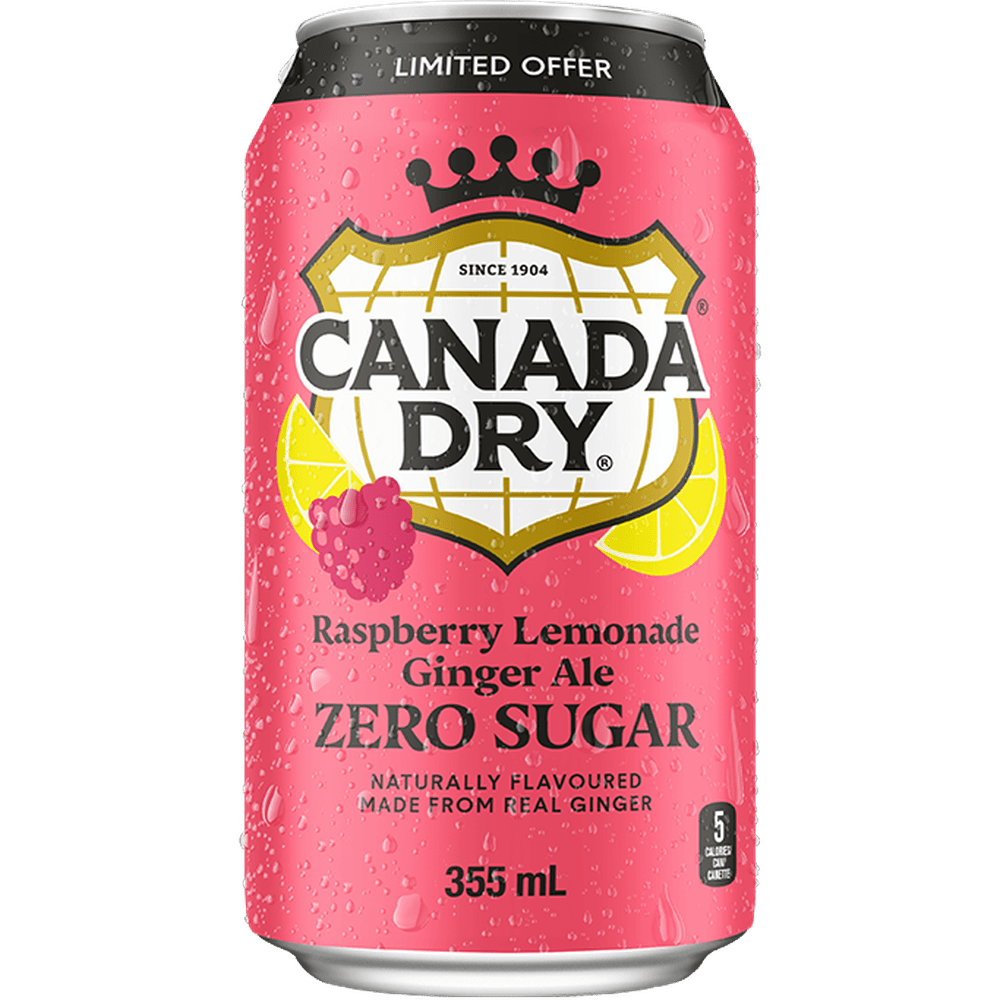 Canada Dry Raspberry Lemonade Ginger Ale