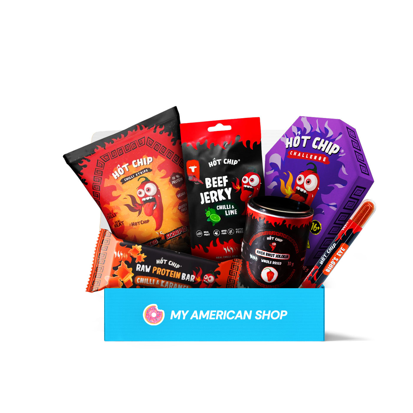 Pack Hot Chip Challenge - My American Shop