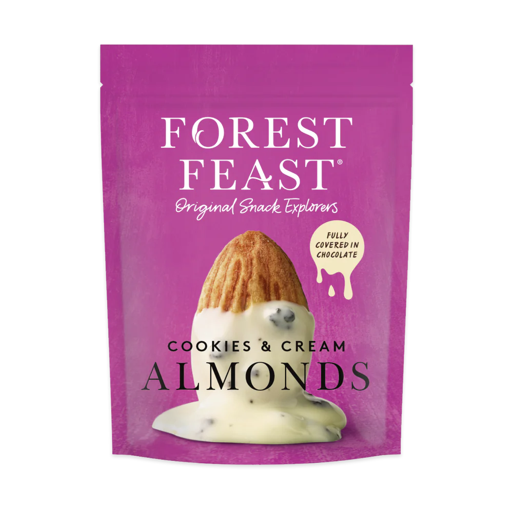 Forest Feast Almond Cookies & Cream - My American Shop