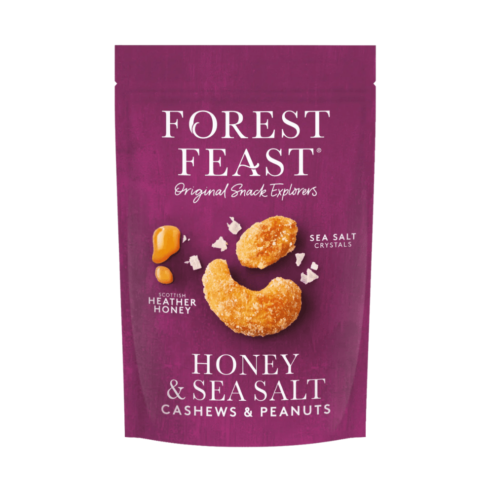 Forest Feast Honey & Sea Salt Roasted Cashews & Peanuts - My American Shop