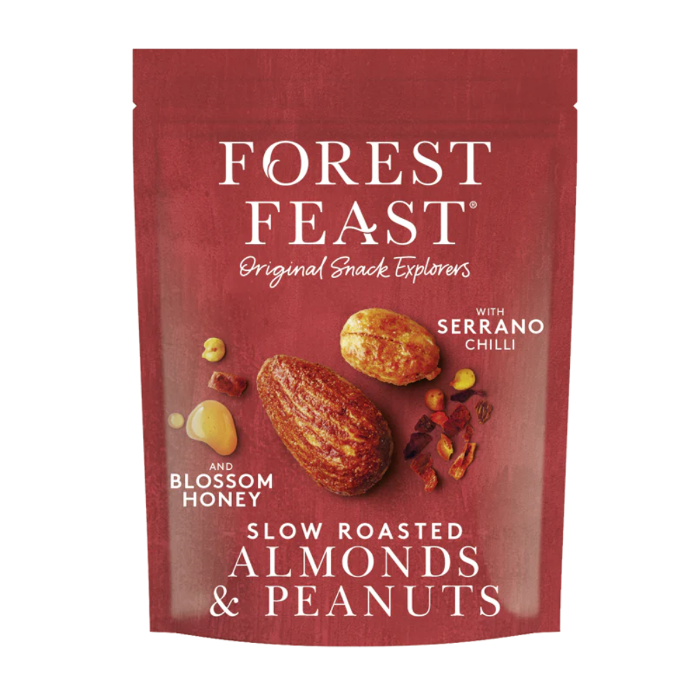 Forest Feast Serrano Chilli Honey Almonds & Peanuts - My American Shop