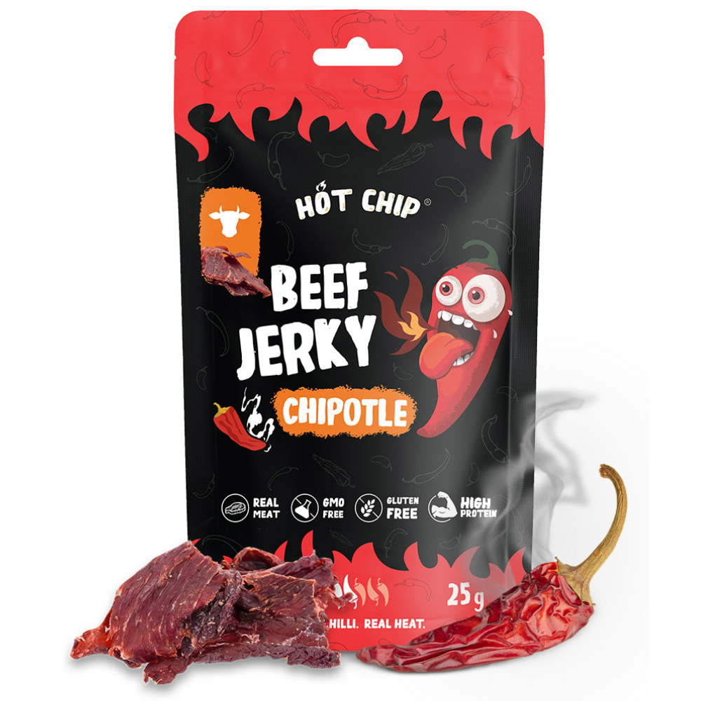 Hot Chip Beef Jerky Chipotle - My American Shop