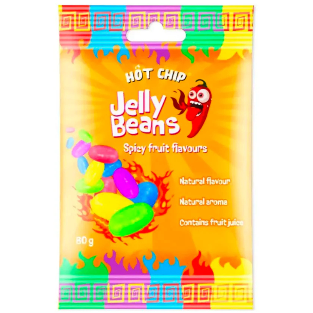 Hot Chip Jelly Beans Spicy Fruit Flavours - My American Shop