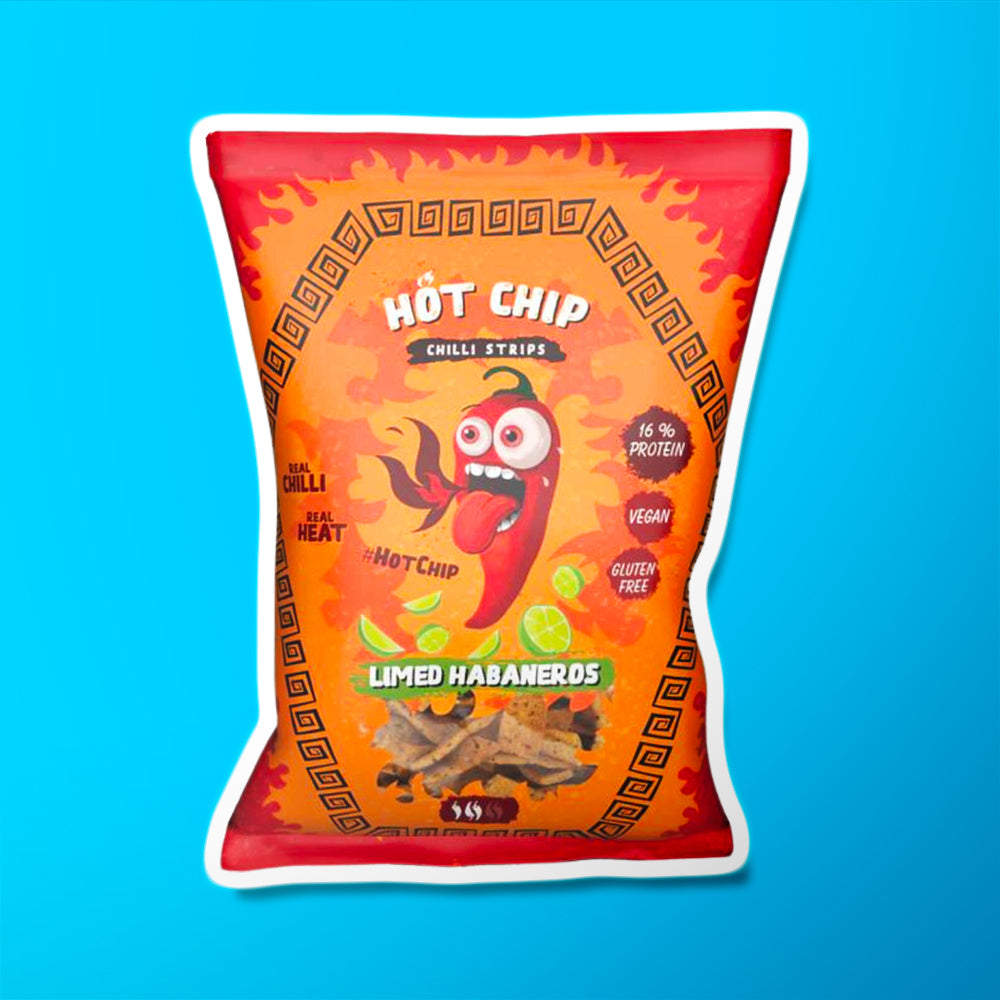 Hot Chip Strips Limed Habaneros - My American Shop France