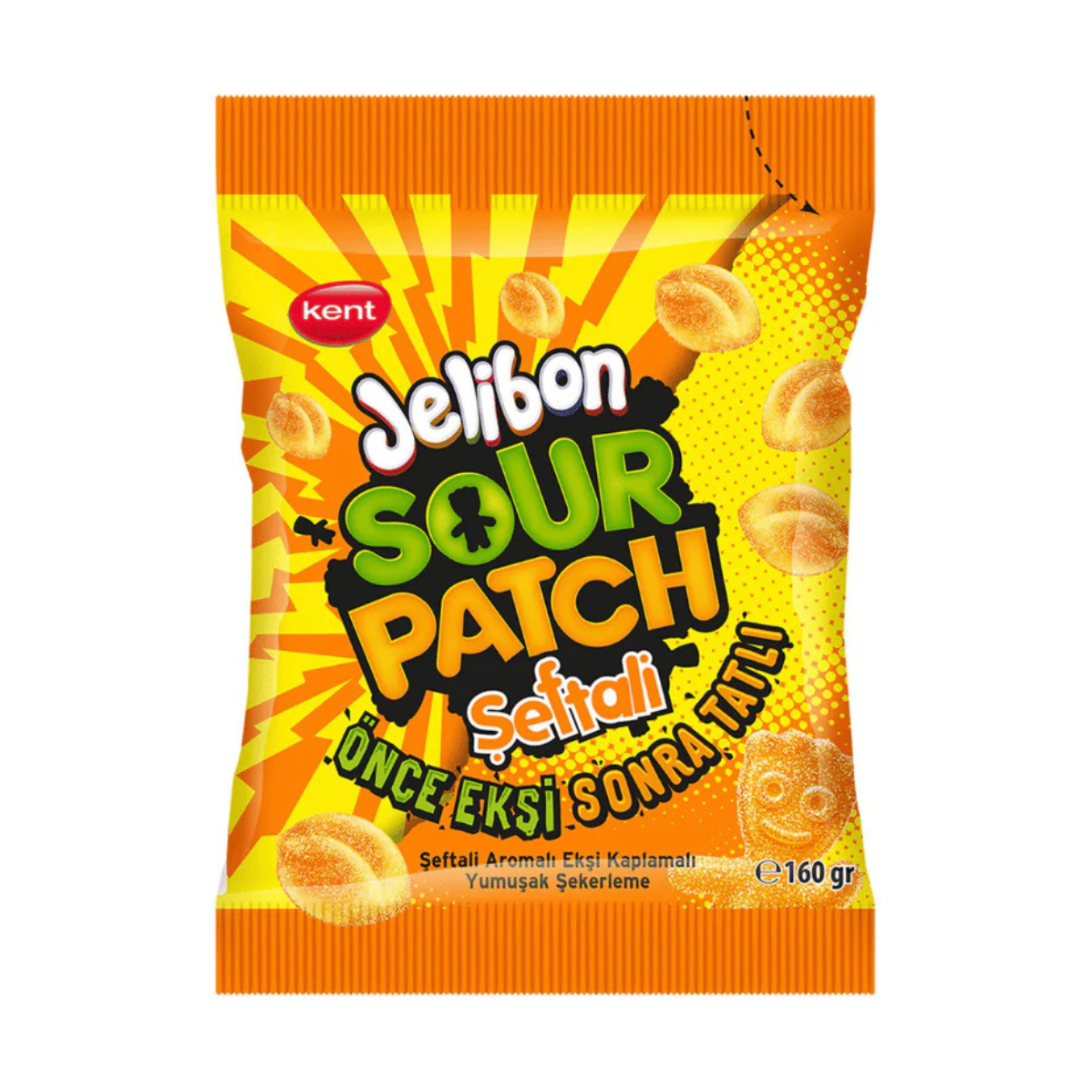 Jelibon Sour Patch Peach Medium - My American Shop