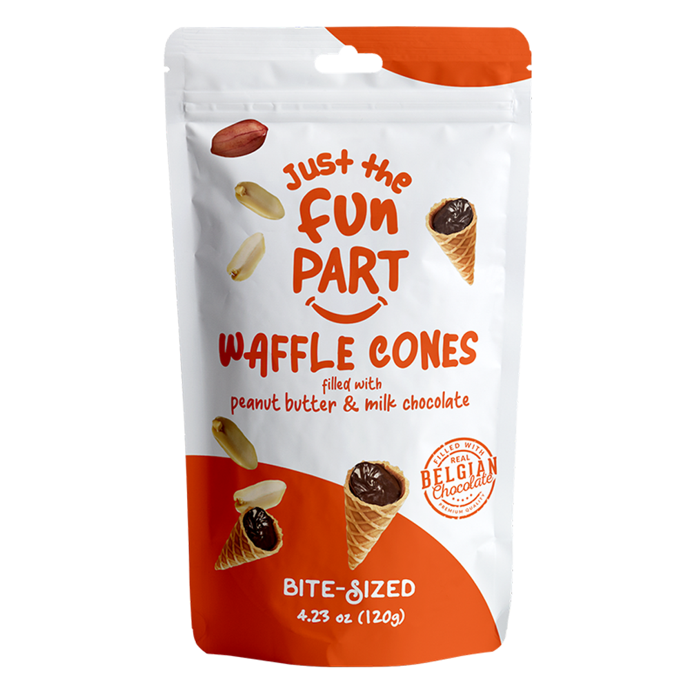 Just The Fun Part Peanut Butter & Milk Chocolate - My American Shop