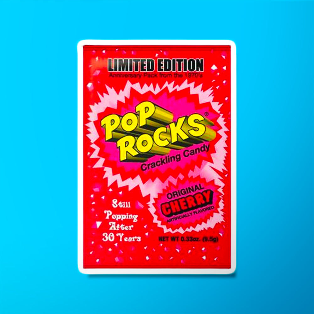 Pop Rocks Crackling Candy Cherry - My American Shop France