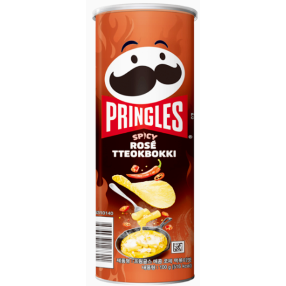 Pringles Spicy Rose Tteobokki - My American Shop