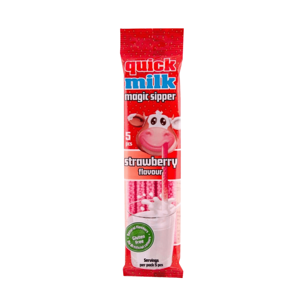 Quick Milk Magic Sipper Strawberry - My American Shop
