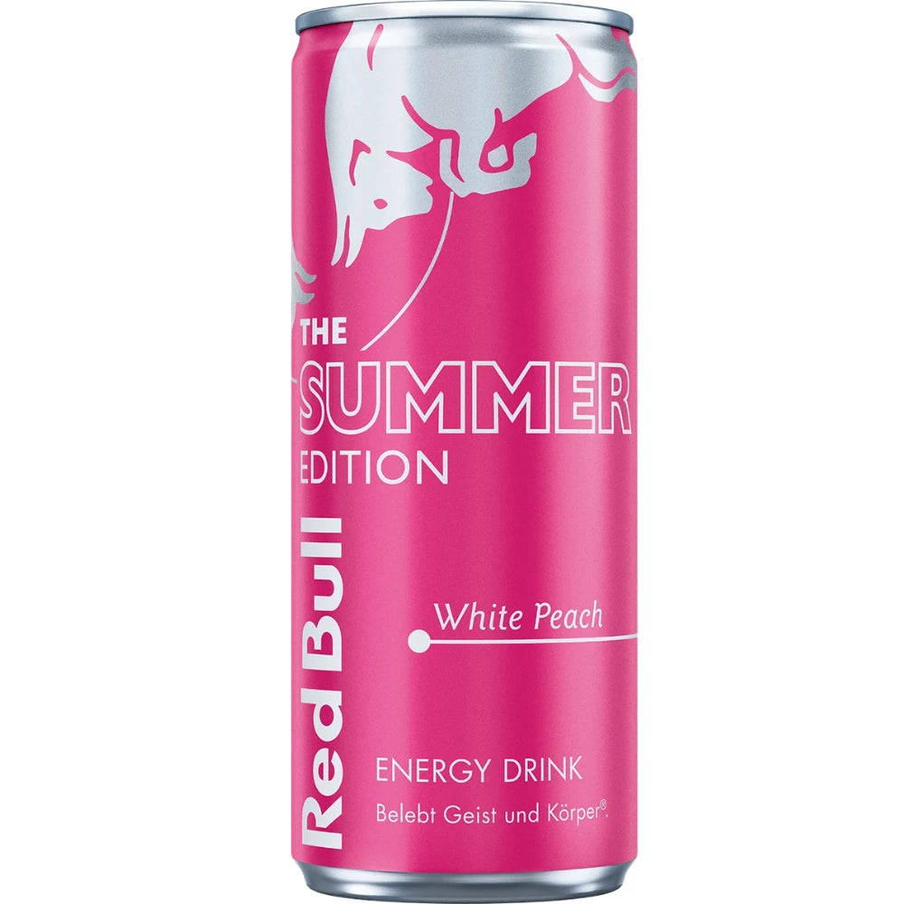Red Bull Energy Drink The Summer Edition White Peach - My American Shop