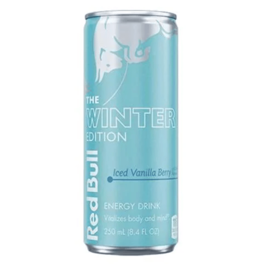 Red Bull Energy Drink Winter Edition Iced Vanilla Berry - My American Shop