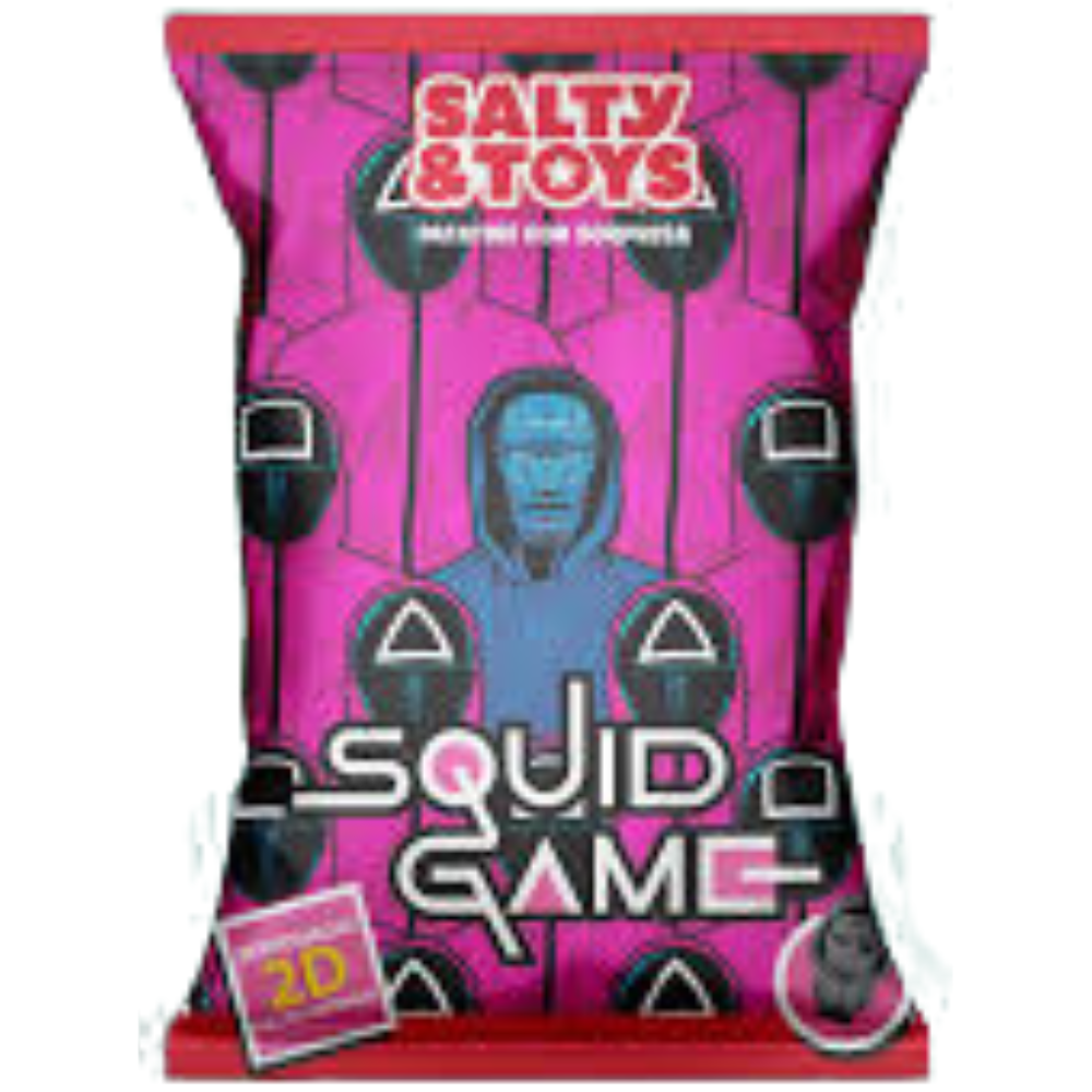 Salty & Toys Squid Game Chips Salted Potatoes - My American Shop