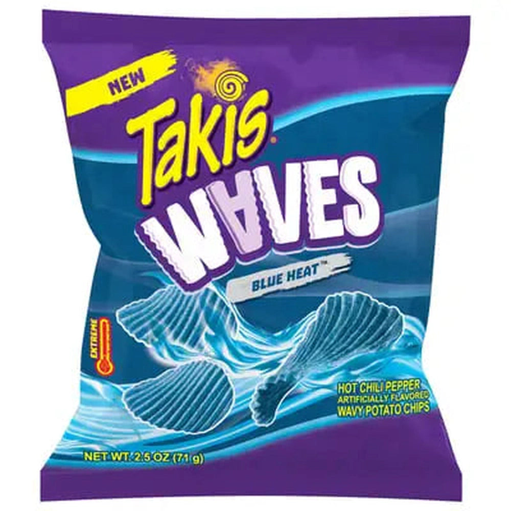 Takis Waves Blue Heat - My American Shop