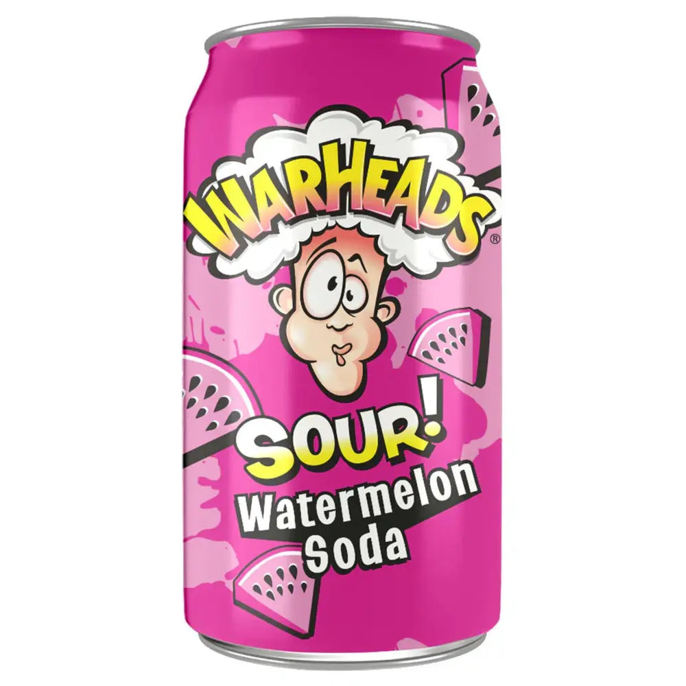 Warheads Sour Watermelon Soda - My American Shop