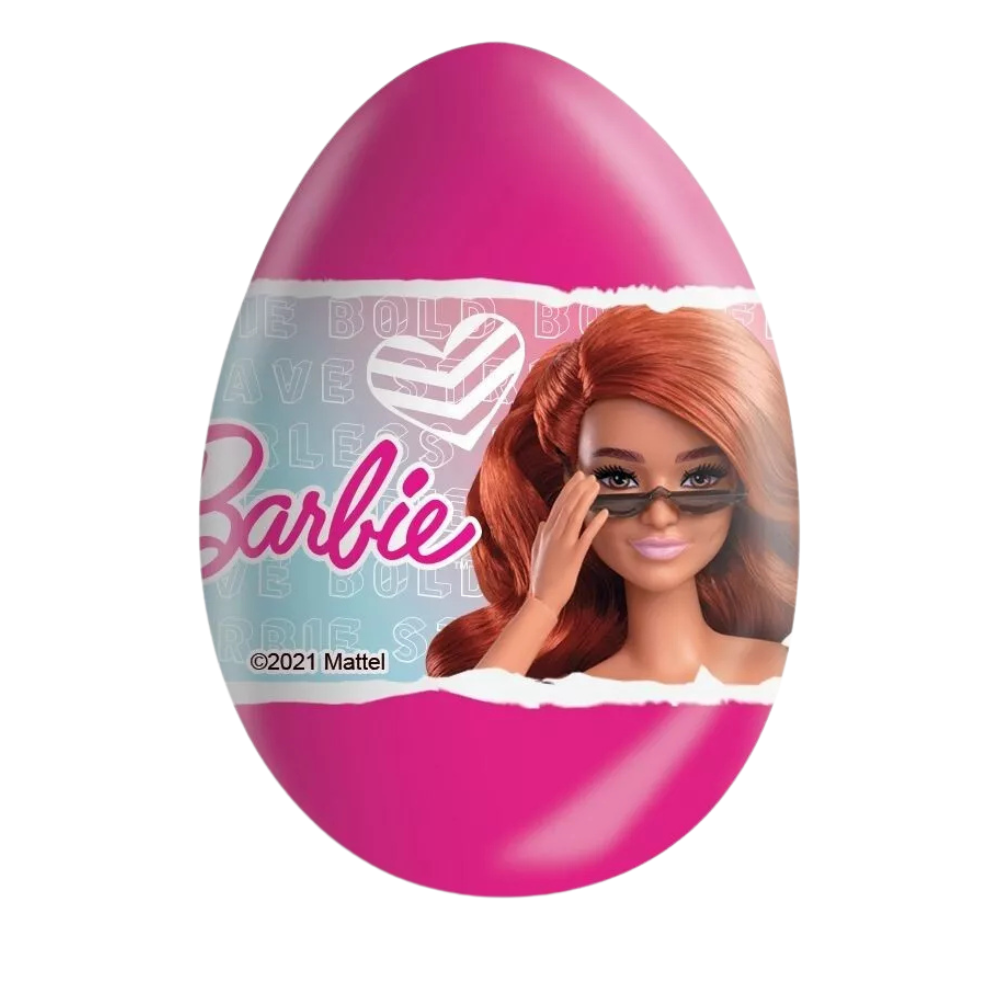 Zaini Barbie Egg Chocolate - My American Shop