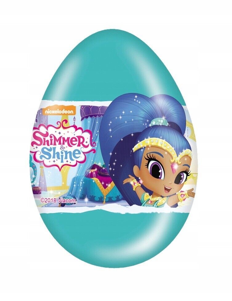 Zaini Shimmer & Shine Surprise Chocolate Egg - My American Shop