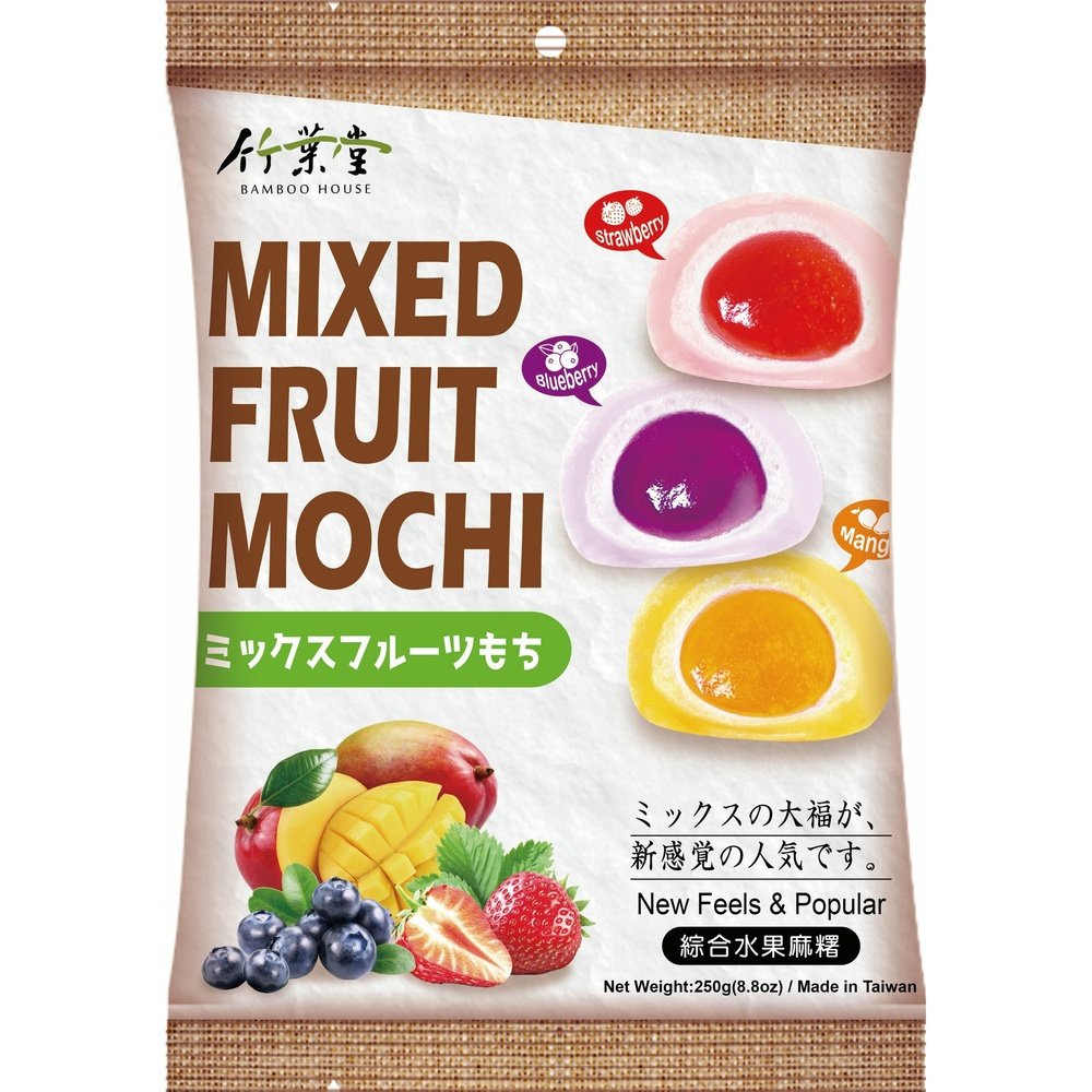 Bamboo House Mochi Mixed Fruit chez My American Shop