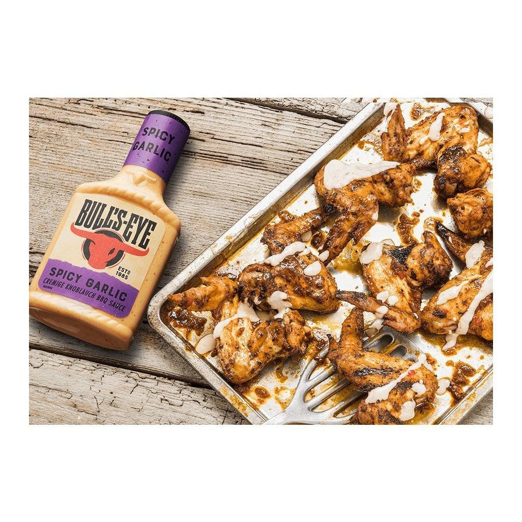 Bull's Eye BBQ Spicy Garlic - My American Shop