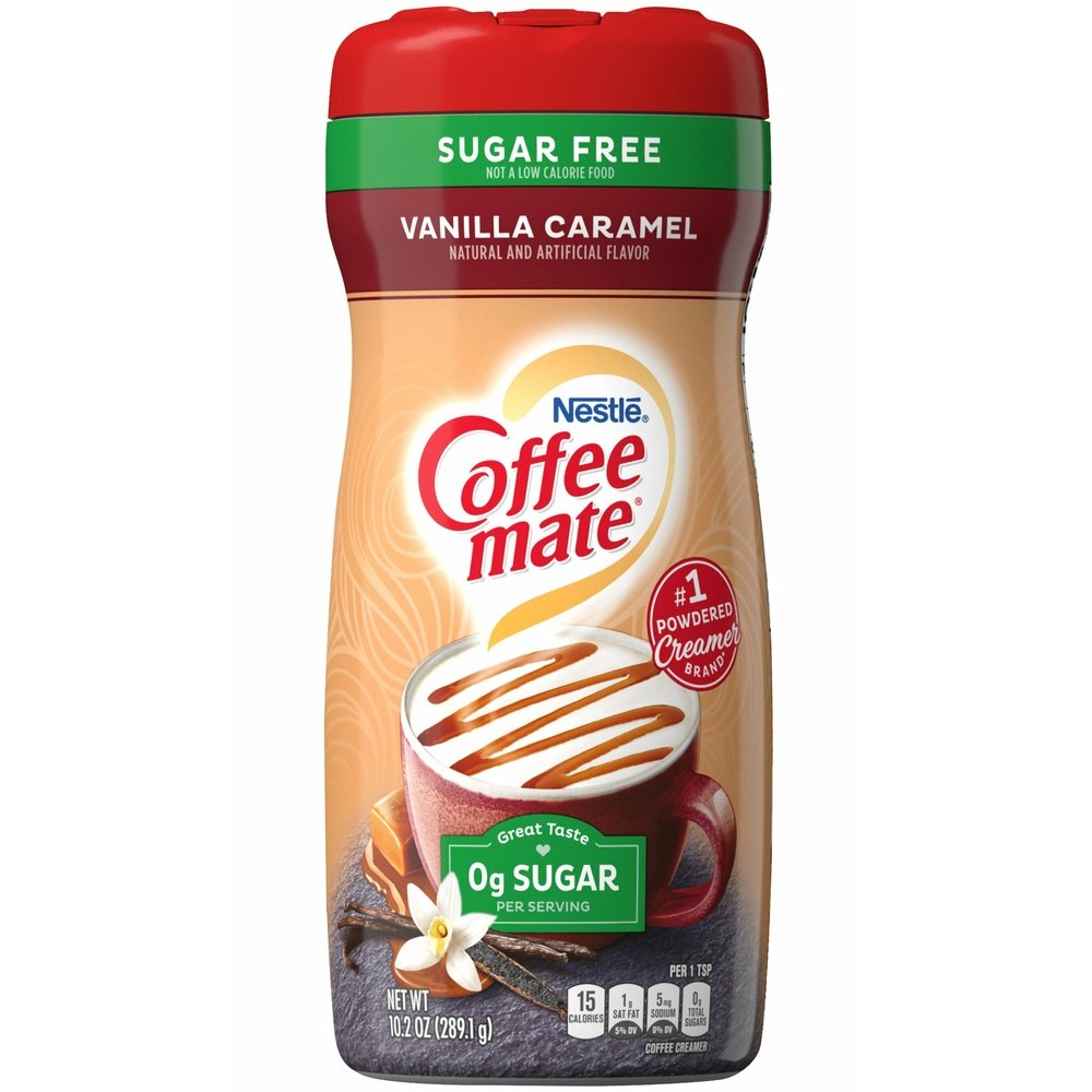 Coffee Mate Vanilla Caramel Sugar Free - My American Shop