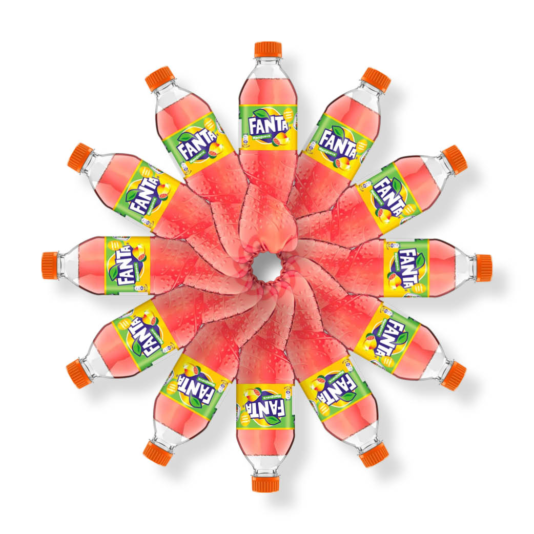Fanta Bottle Mango Guava - My American Shop